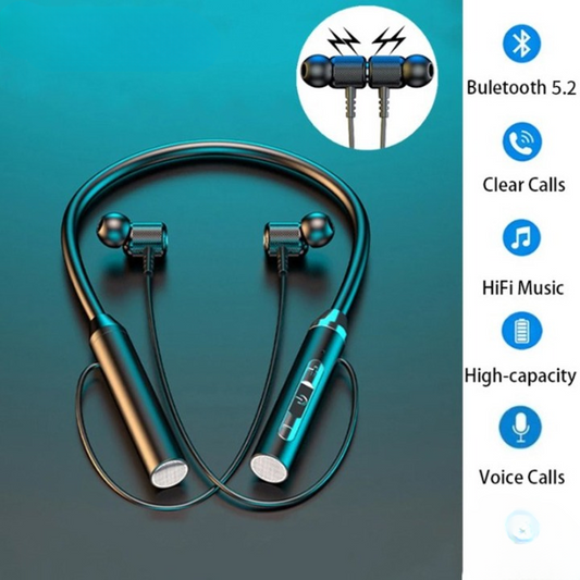 Wireless Bluetooth Neckband Earphones