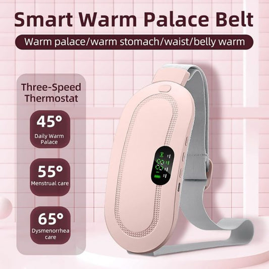 Portable Menstrual Heating Pad Belt – Period Pain Relief Massager