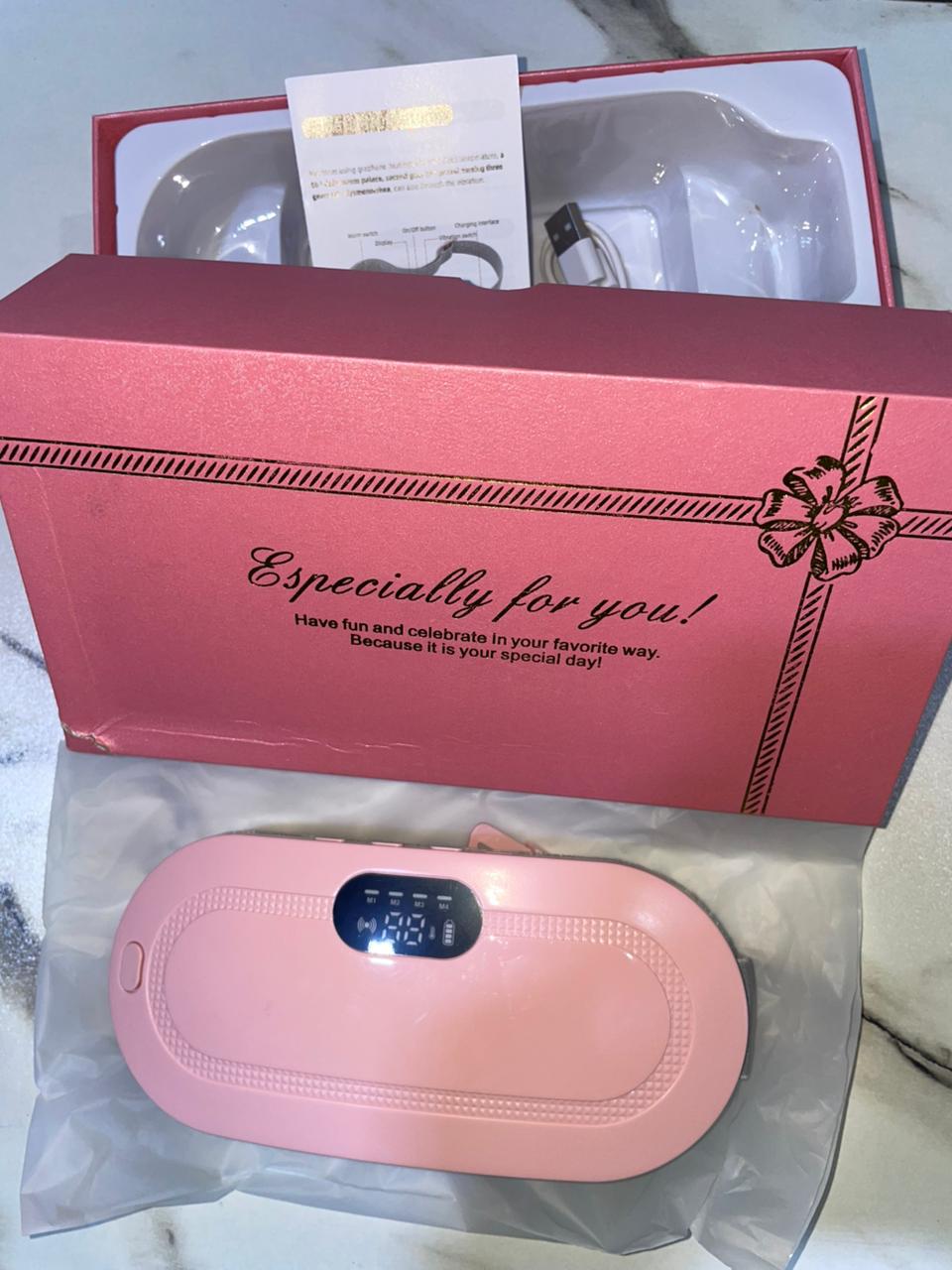 Portable Menstrual Heating Pad Belt – Period Pain Relief Massager