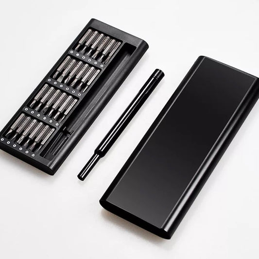 24-in-1 Precision Screwdriver Bit Set – Magnetic Repair Kit