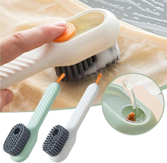 Soap Dispensing Shoe Cleaning Brush – Soft Bristle