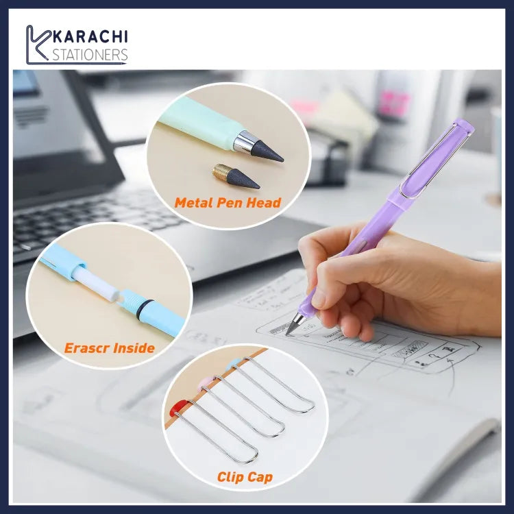 Eternal Inkless Writing Pencil – Reusable Magic Pencil