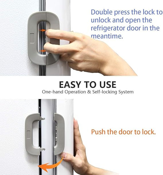 Child Safety Refrigerator Door Lock