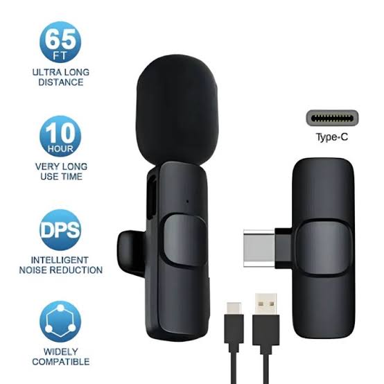 K9 Wireless Lavalier Microphone