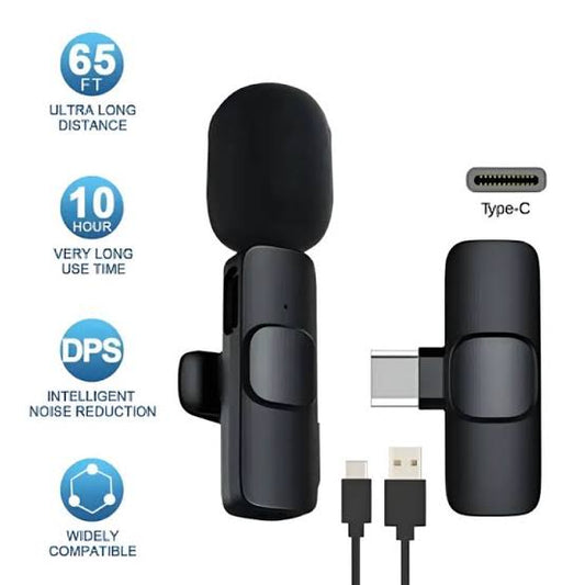 K9 Wireless Lavalier Microphone