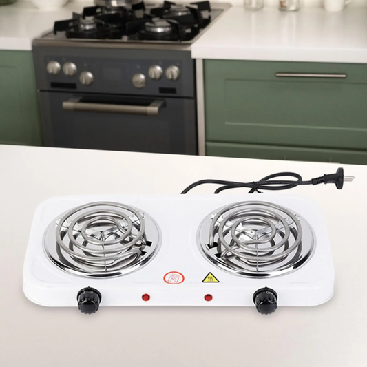 Double Electric Stove – 2000W Dual Hot Plate
