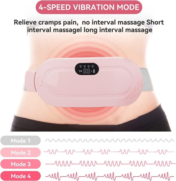Portable Menstrual Heating Pad Belt – Period Pain Relief Massager