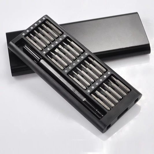 24-in-1 Precision Screwdriver Bit Set – Magnetic Repair Kit